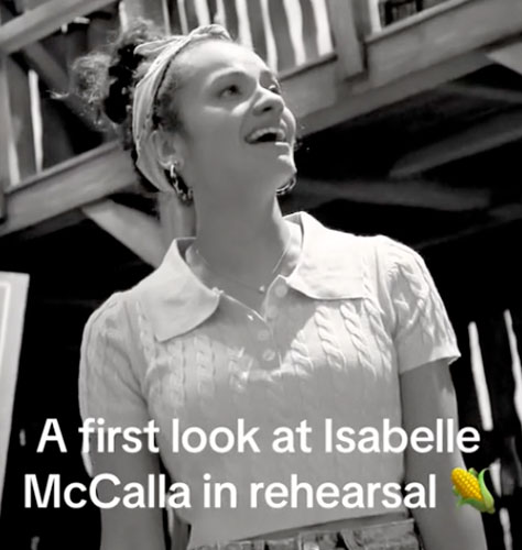 Isabelle McCalla Rehearsal Video